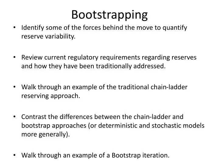 PPT Bootstrapping PowerPoint Presentation, free download ID5261397