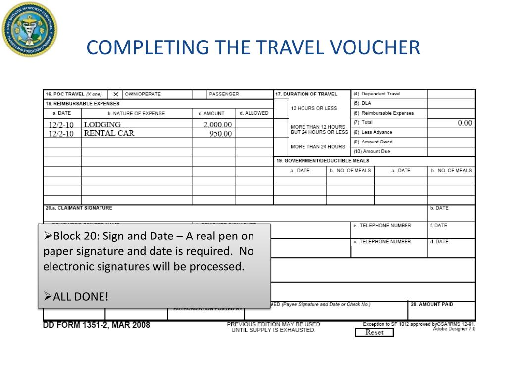 1351 2 travel voucher
