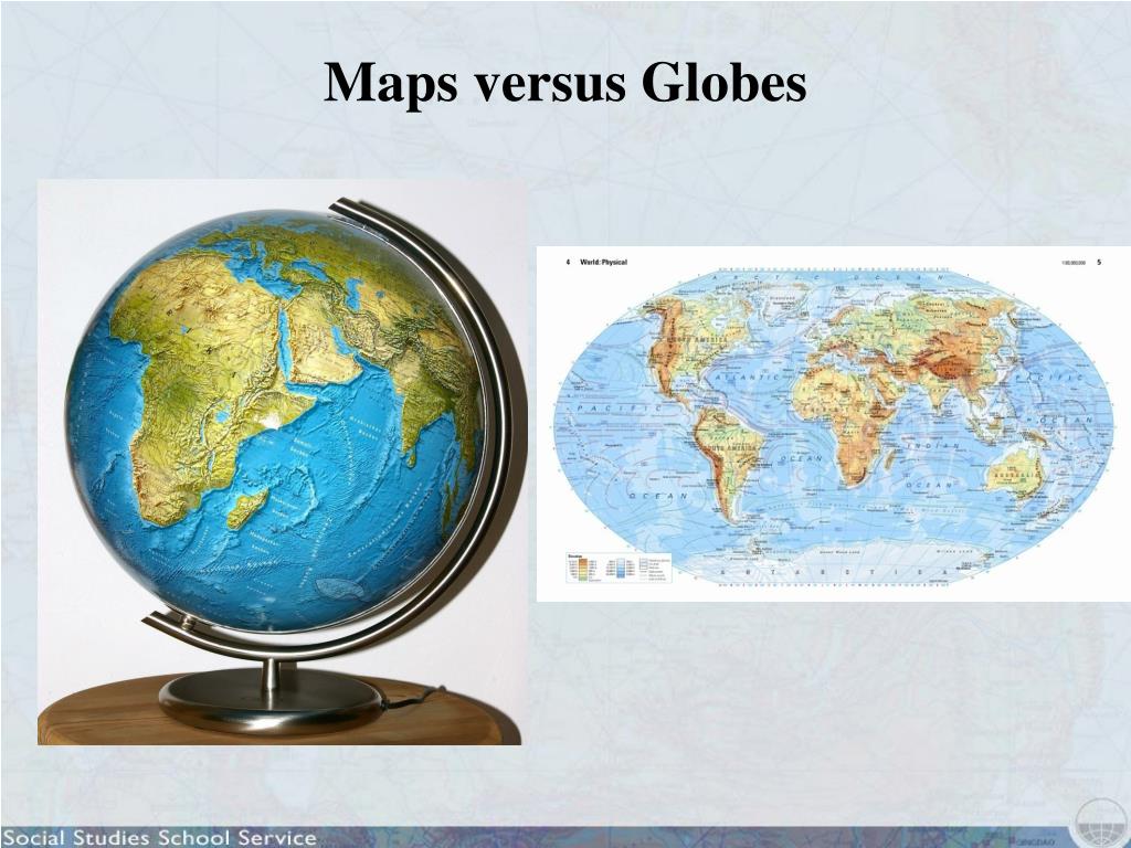Difference Between Map And Atlas 