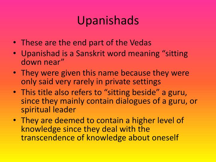PPT - Ascetics and Upanishads PowerPoint Presentation - ID:5263290