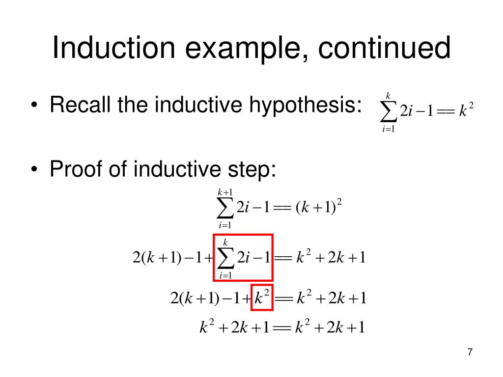 definition hypothesis mathematical induction
