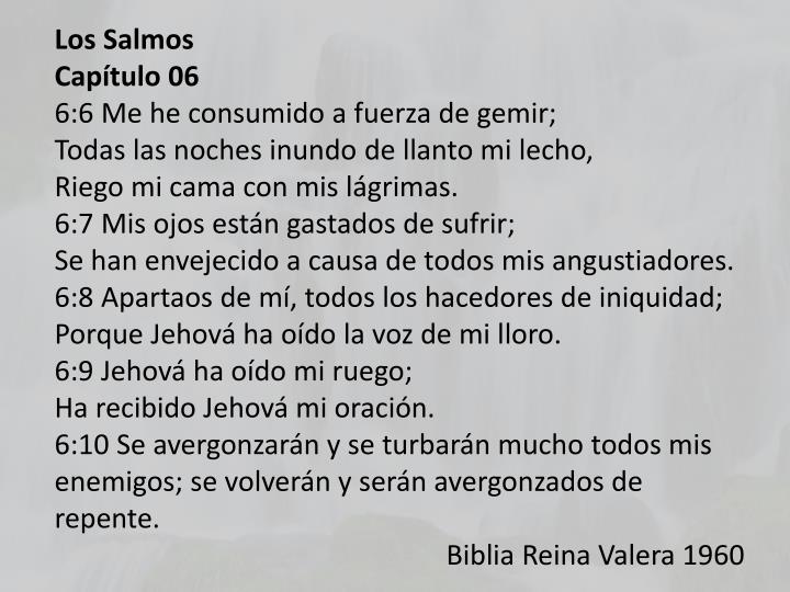 PPT - Biblia Reina Valera 1960 Libro de los Salmos del Rey David Salmo ...