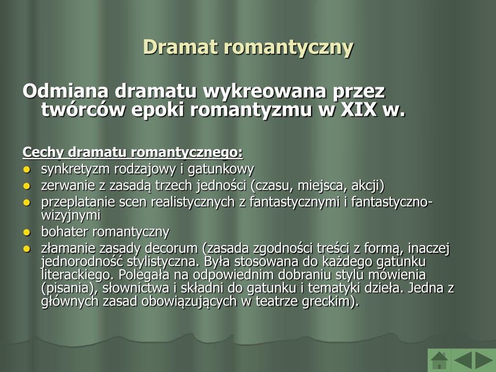 Sprawdzian Z Teatru I Dramatu PPT - Lekcja języka polskiego poświęcona edukacji teatralnej PowerPoint