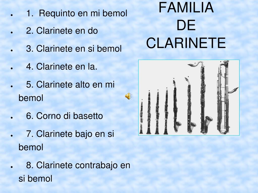 PPT - CLARINETE Y SAXO PowerPoint Presentation, free download - ID:5266297