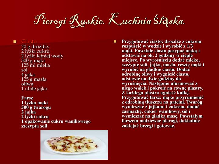Ppt Kuchnia Warmi I Mazur Powerpoint Presentation Id5268932