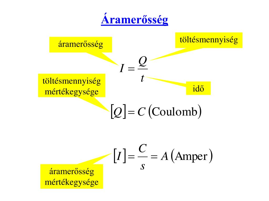 PPT - Elektromos alapismeretek PowerPoint Presentation, free download -  ID:5269264