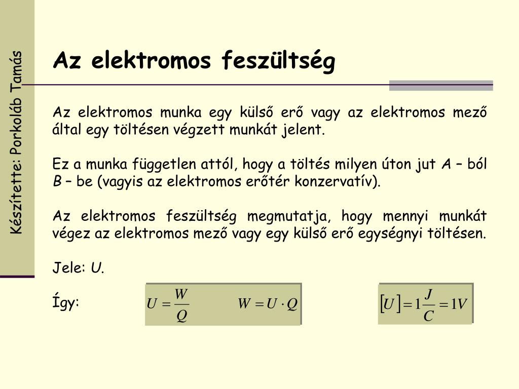PPT - Elektrosztatika PowerPoint Presentation, free download - ID:5269273