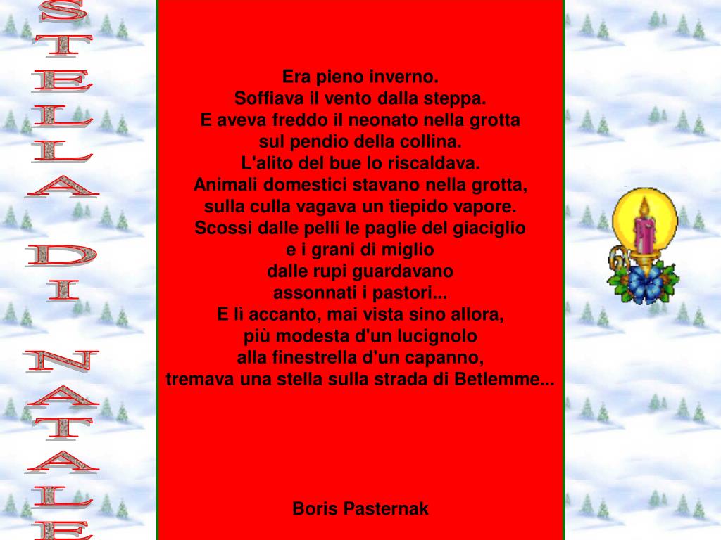 PPT - NATALE DI POESIA PowerPoint Presentation, free download - ID:5270444
