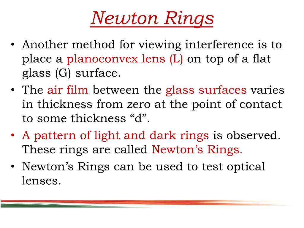 Interference of Light:Types,Fresnel Biprism &Newtons Ring Formula