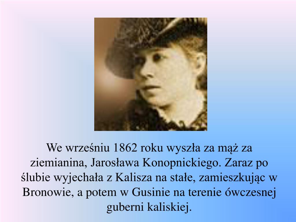Maria Pisarka I Poetka Krzyżówka PPT - Maria Konopnicka poetka, nowelistka, pisarka dla dzieci, krytyk