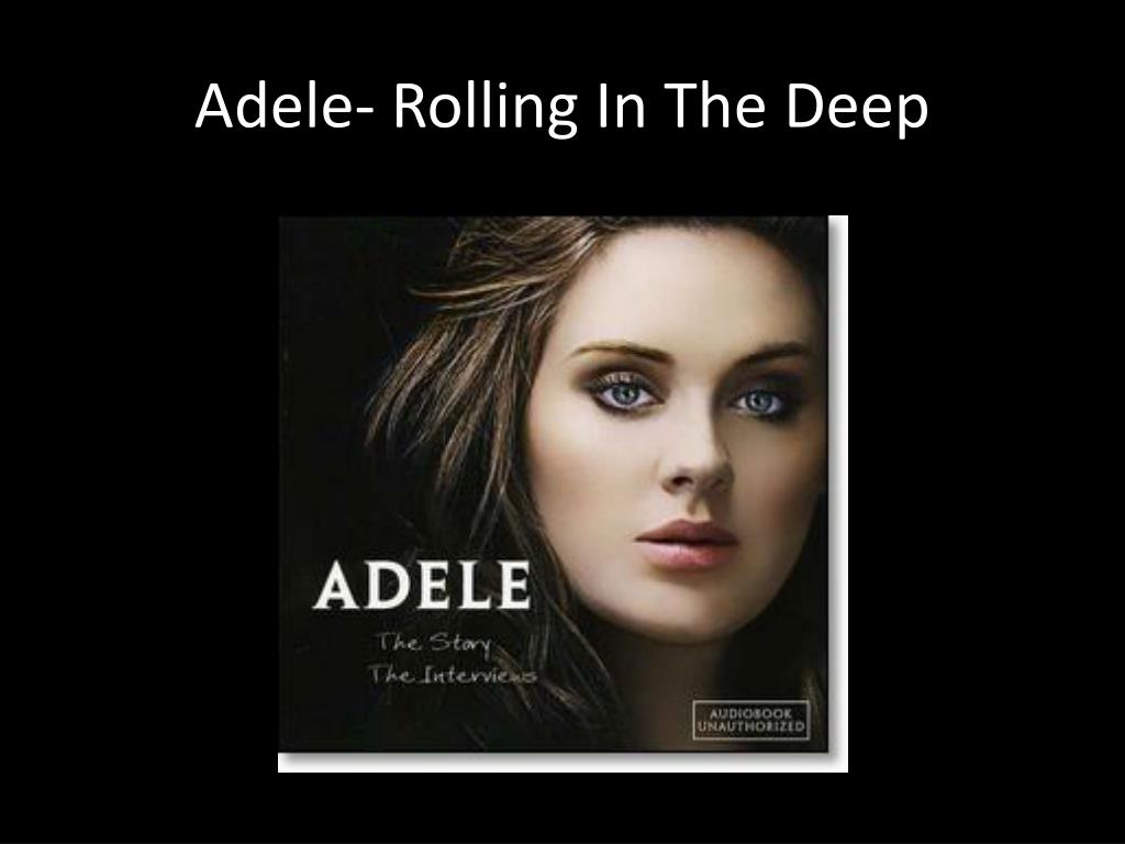 Adele rolling in the текст