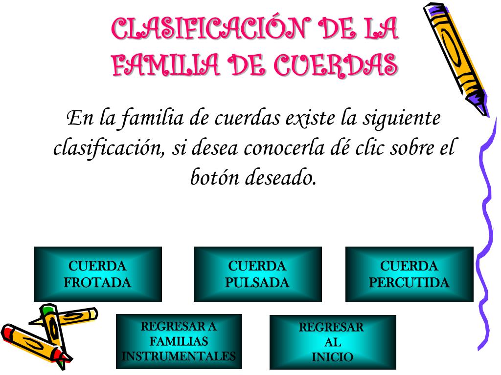 PPT - LAS FAMILIAS INSTRUMENTALES PowerPoint Presentation, free download -  ID:5275292
