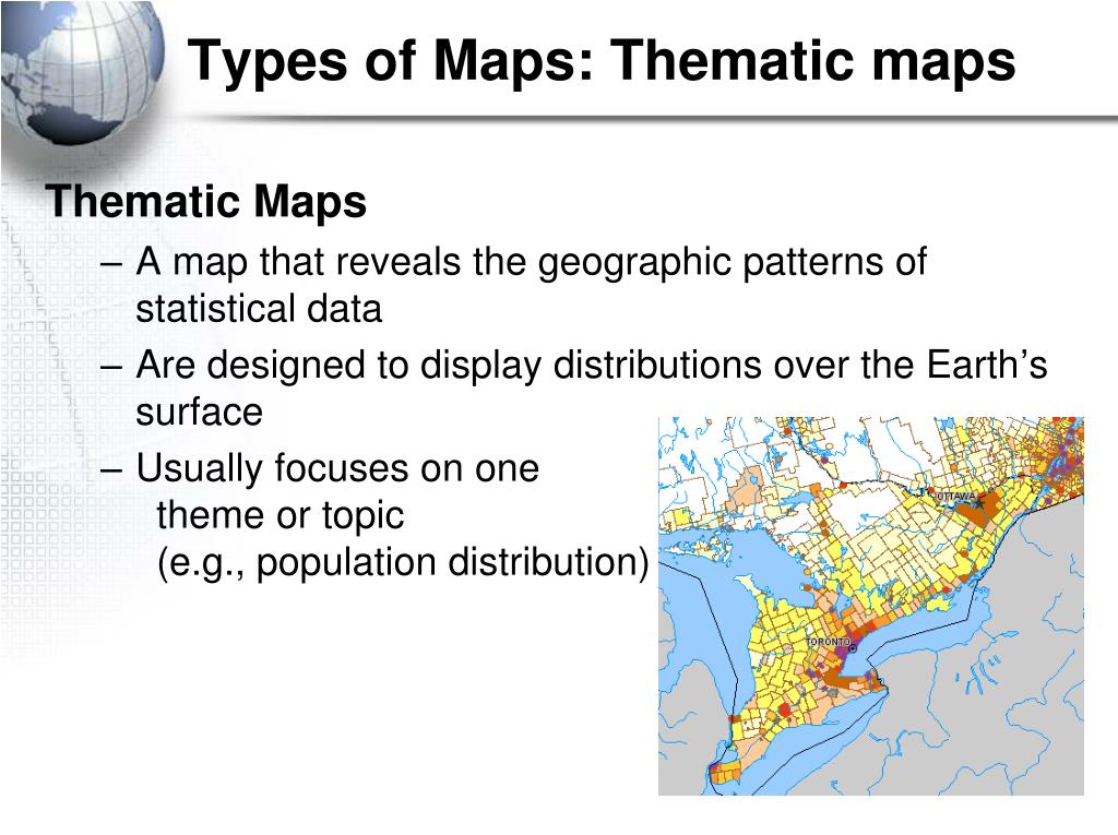 types of maps powerpoint presentation