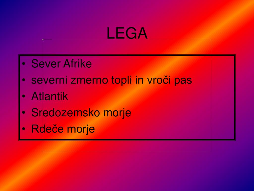 PPT - SEVERNA AFRIKA PowerPoint Presentation, free download - ID:5279072