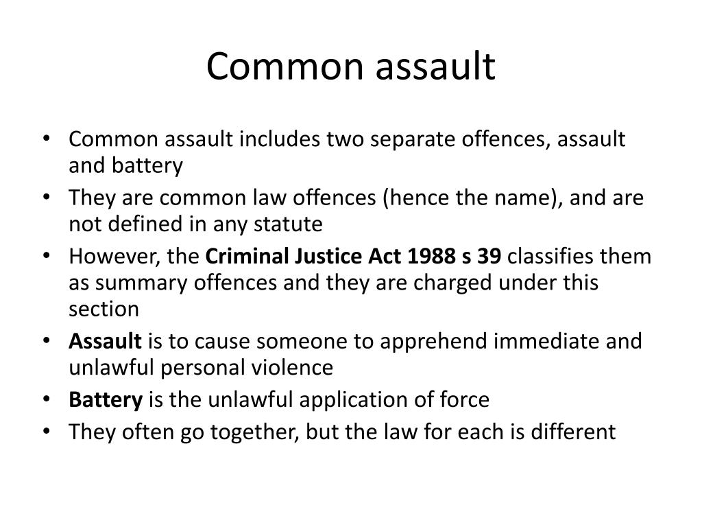 ppt-non-fatal-offences-against-the-person-powerpoint-presentation