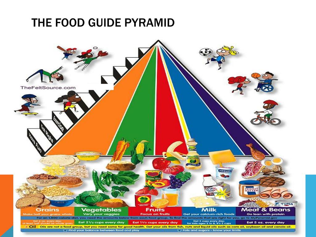food pyramid powerpoint presentation ppt