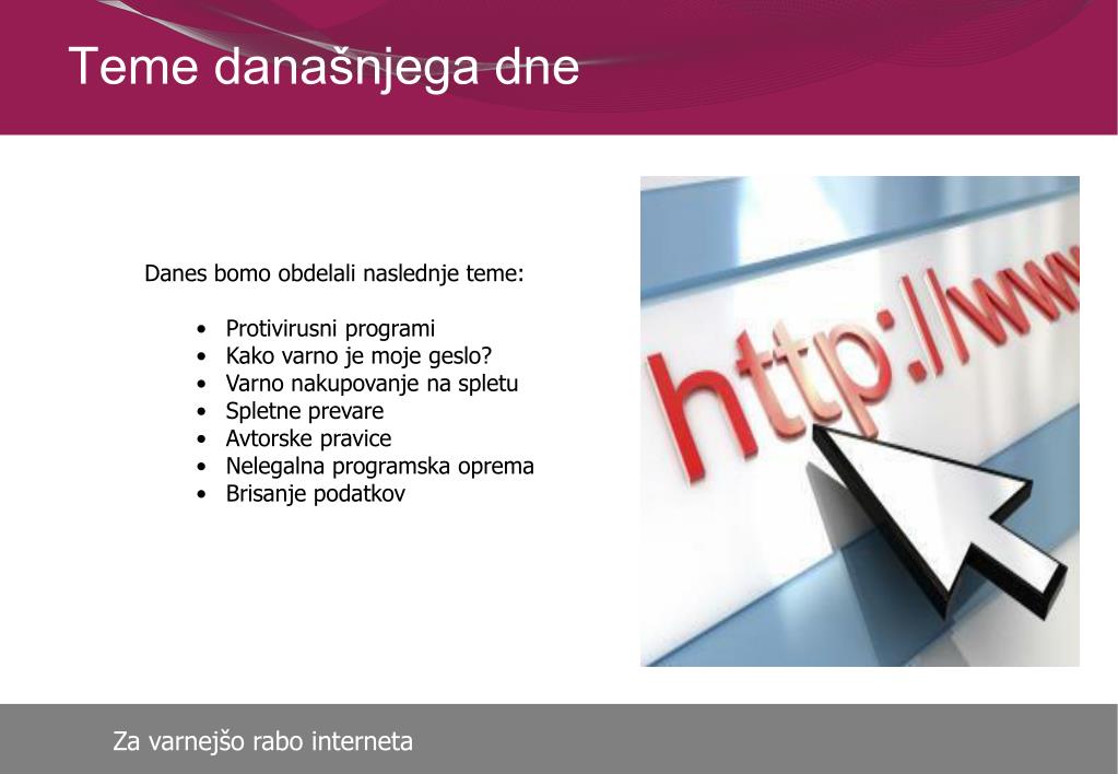 PPT - Varna raba interneta PowerPoint Presentation, free download -  ID:5281489