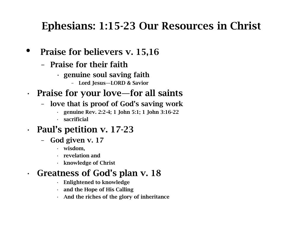 Ppt Ephesians 1 15 23 Our Resources In Christ Powerpoint Presentation Id Ppt Ephesians 1 15 23 Our Resources In Christ Powerpoint Presentation Id