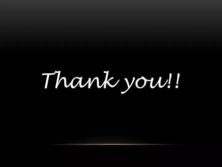 PPT - Thank you!! PowerPoint Presentation, free download - ID:5284038