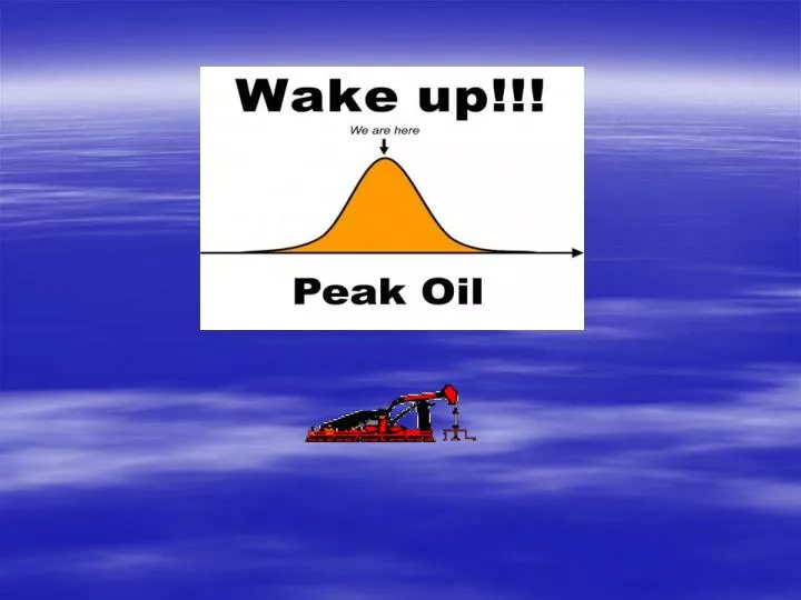 peak oil n.