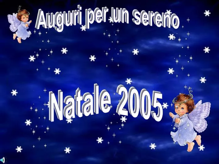 Natale 2005.Ppt Natale 2005 Powerpoint Presentation Free Download Id 5287009