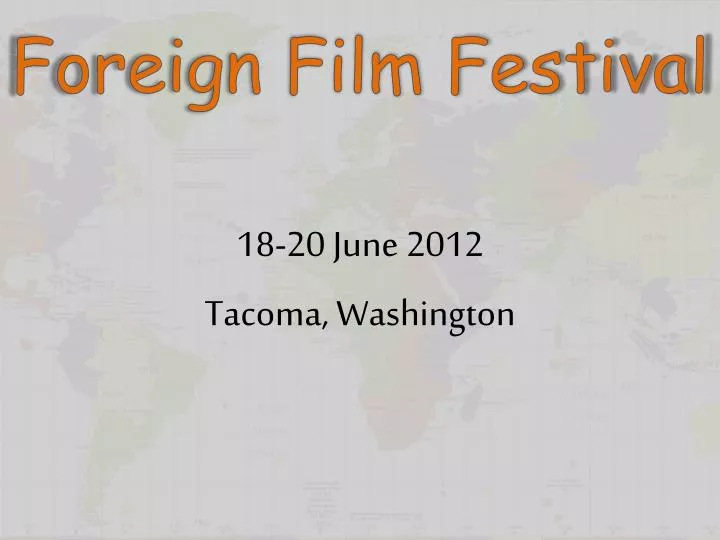 foreign film festival n.