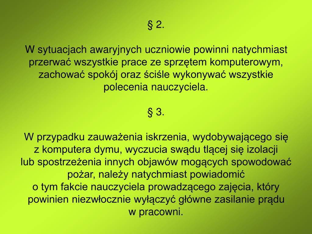 PPT REGULAMIN PRACOWNI KOMPUTEROWEJ PowerPoint Presentation Free PPT REGULAMIN PRACOWNI KOMPUTEROWEJ PowerPoint Presentation Free