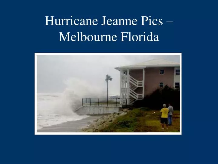 hurricane jeanne pics melbourne florida n.
