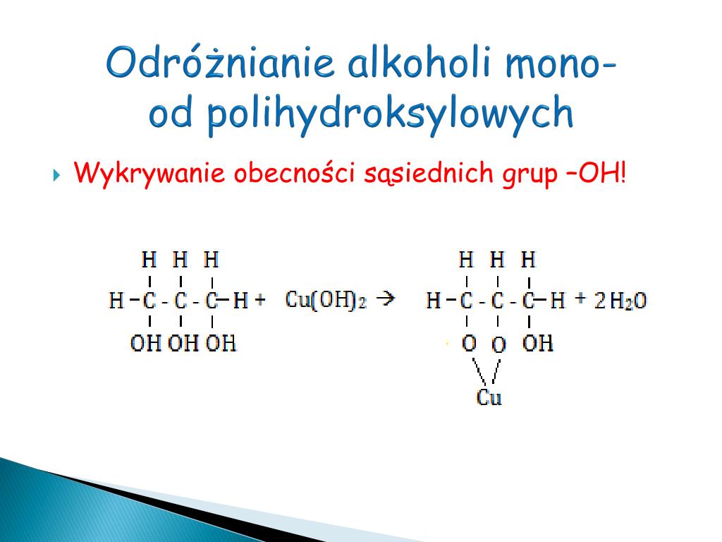Jak Odróżnić Alkohole Monohydroksylowe Od Polihydroksylowych PPT - WŁAŚCIWOŚCI FIZYCZNE I CHEMICZNE ALKOHOLI opracowała: Dorota