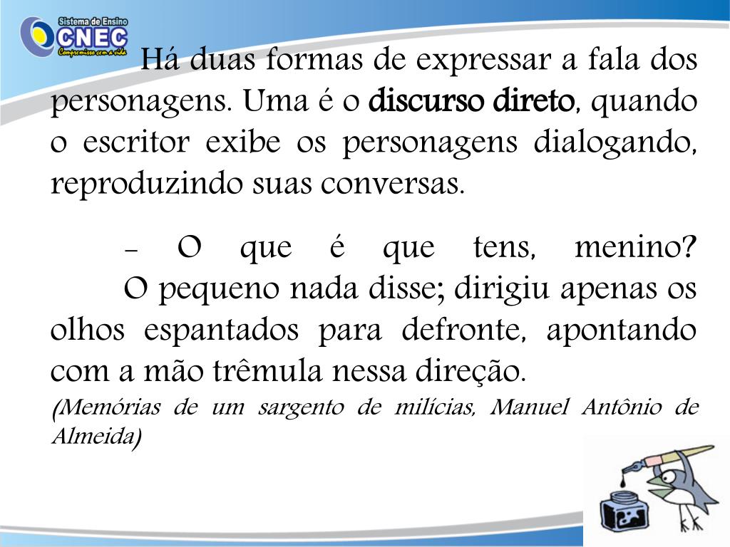 PPT - O diálogo em textos narrativos PowerPoint Presentation, free ...