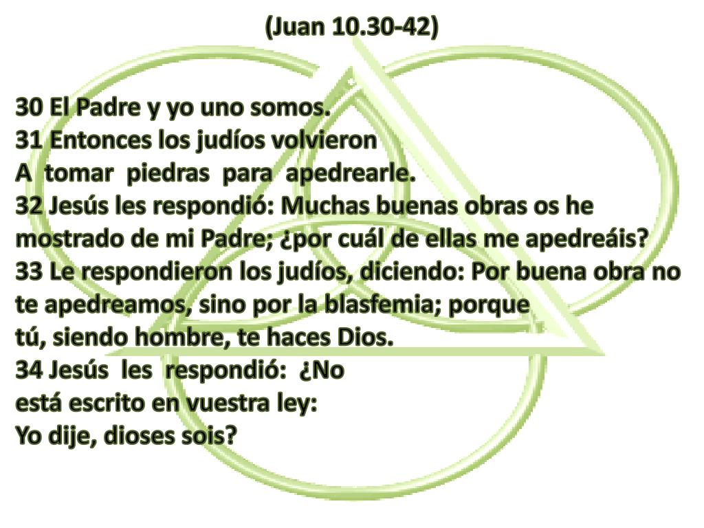 PPT - Jesús es uno con el Padre PowerPoint Presentation, free download -  ID:5297491