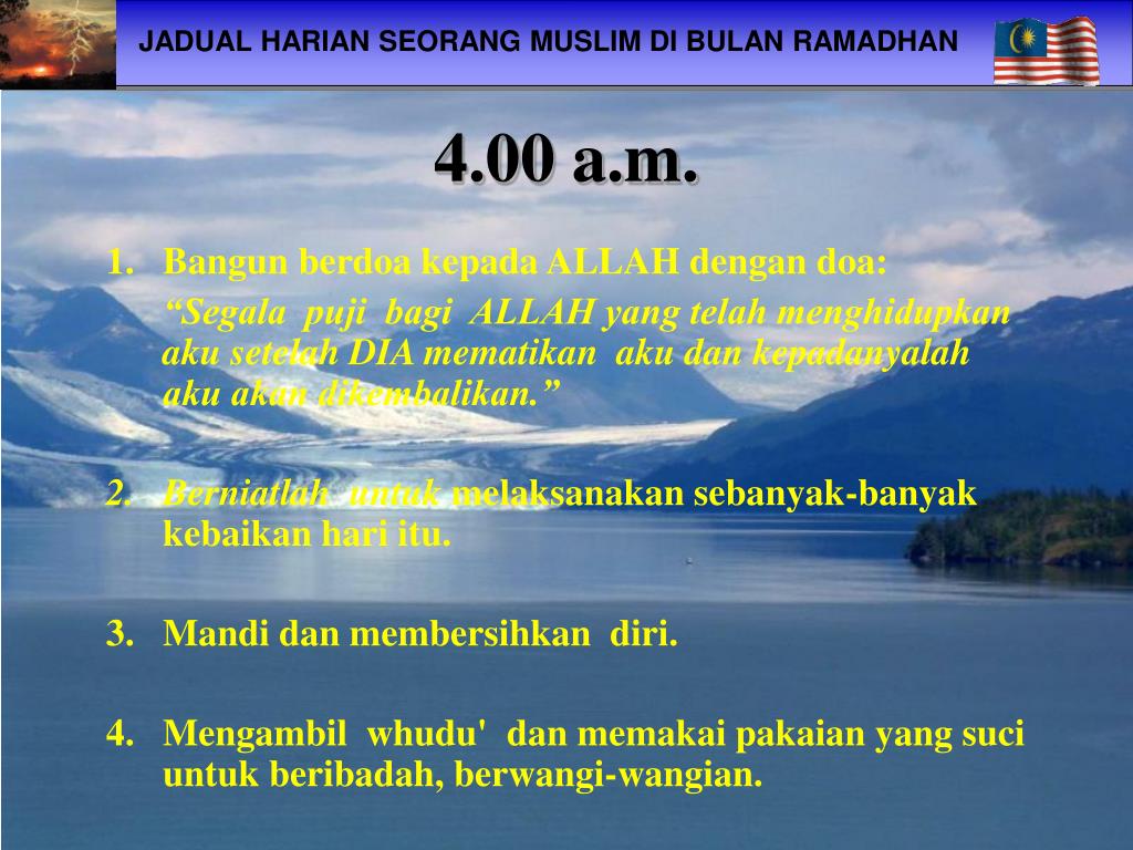 PPT - syukur pada ilahi kerana ramadhan masih sempat di ...
