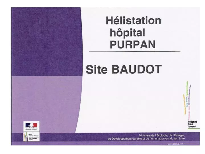 PPT - Hélistation Hôpital Purpan PowerPoint Presentation, free download ...