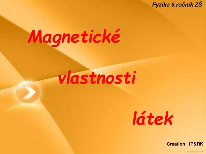 PPT - Magnetické vlastnosti látek PowerPoint Presentation, free download -  ID:5302534