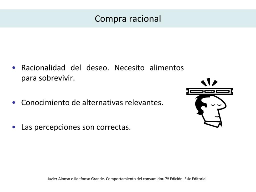 Compra Racional PPT - Tema 13. Procesos de compra y actuaciones postcompra PowerPoint ...