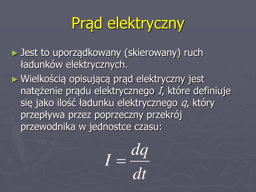 Fizyka Prąd Elektryczny Klasa 8 PPT - FIZYKA Prąd elektryczny PowerPoint Presentation, free download
