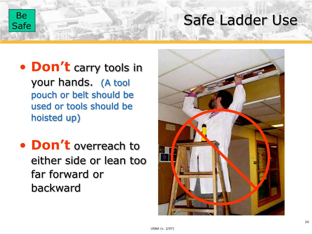 ladder safety training powerpoint presentations