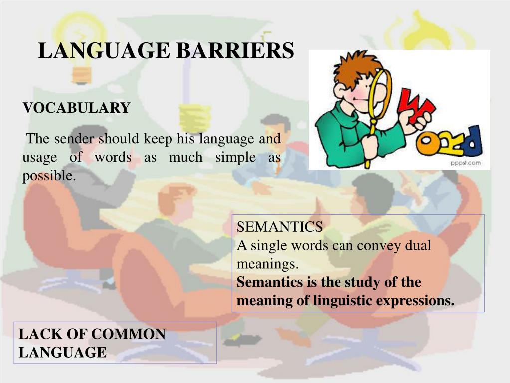 language barriers powerpoint presentation