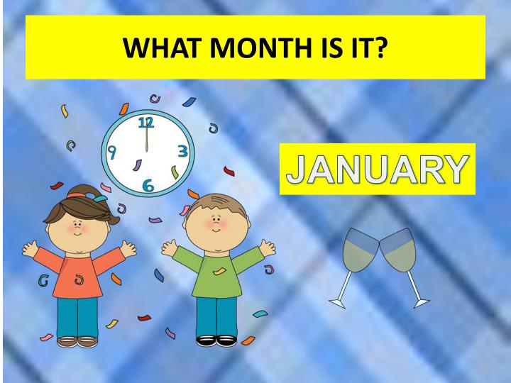 months of the year powerpoint presentation