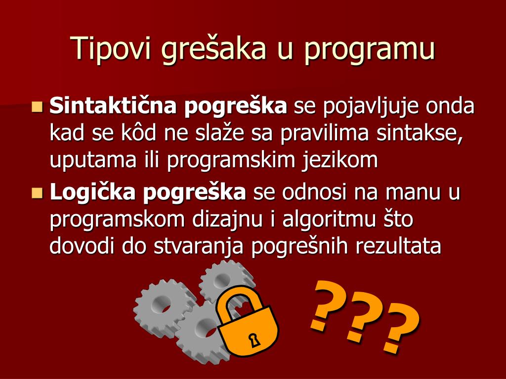 PPT - PROGRAMSKI DIZAJN PowerPoint Presentation, Free Download - ID:5306300