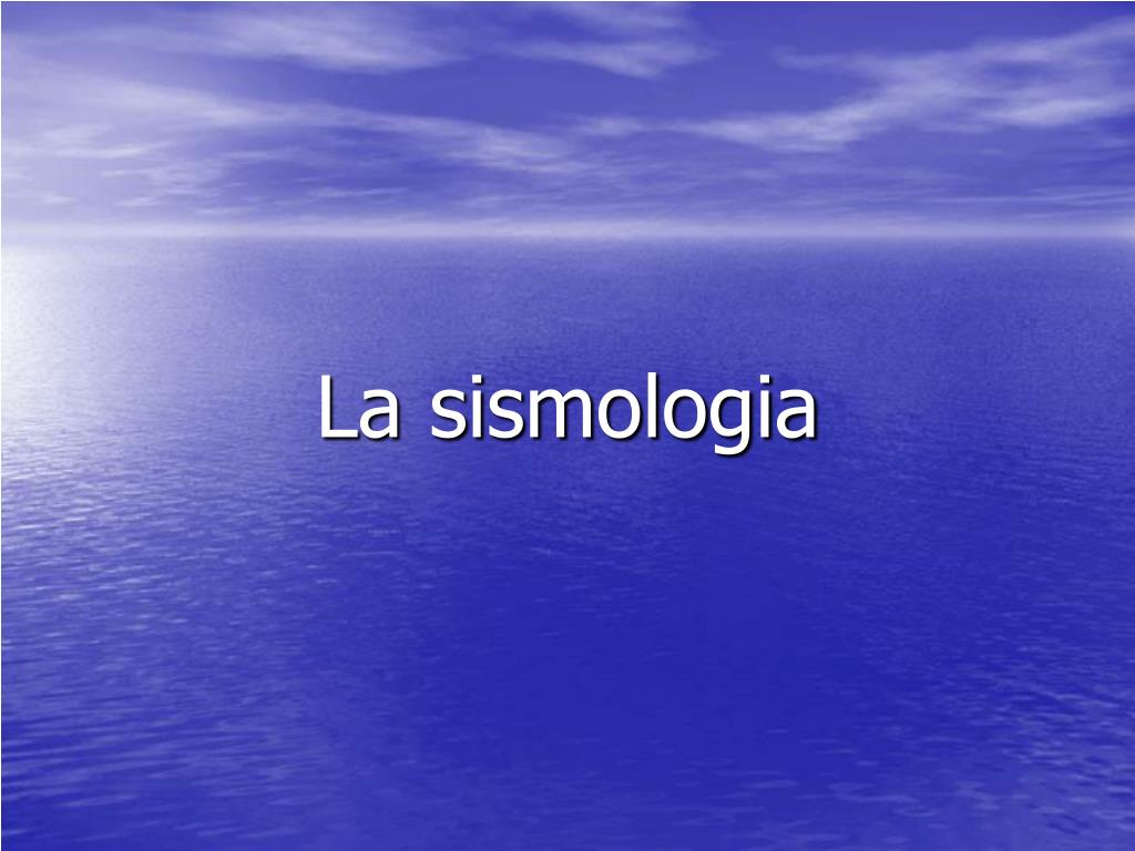 Sismologia - Cosa Studia La Sismologia Domande Quizzclub ...