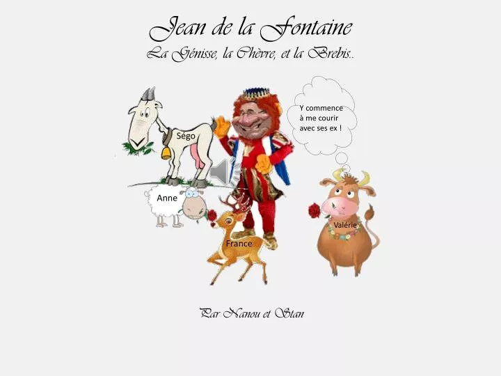 La Genisse La Chevre Et La Brebis