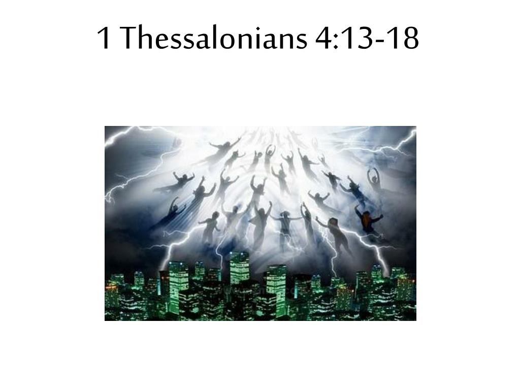 1 thessalonians 4 13-18 sunday school lesson