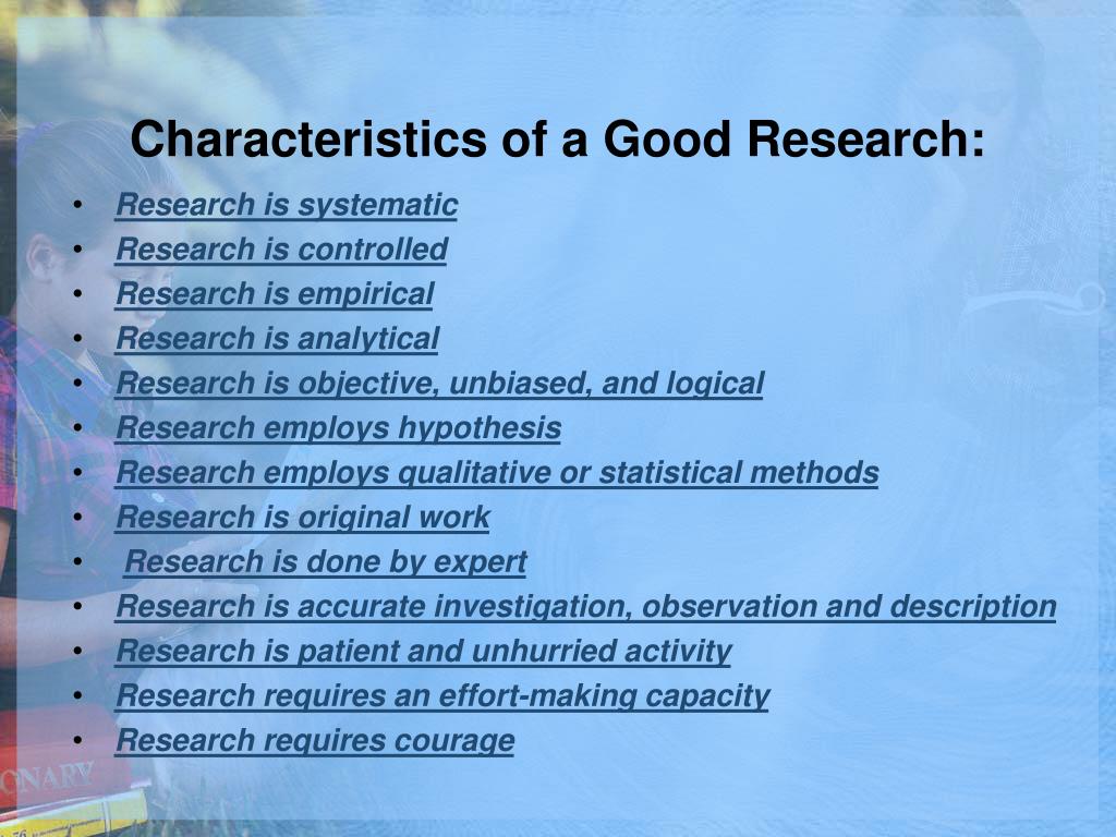 the following are characteristics of a good research hypothesis except