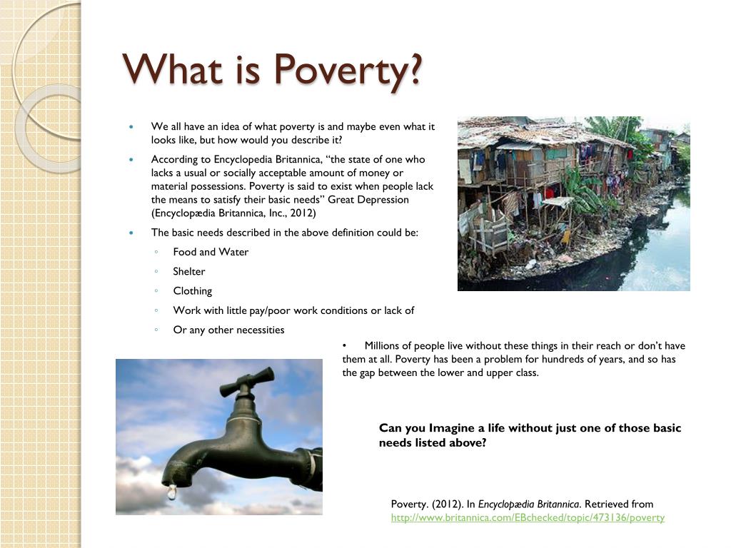 poverty presentation