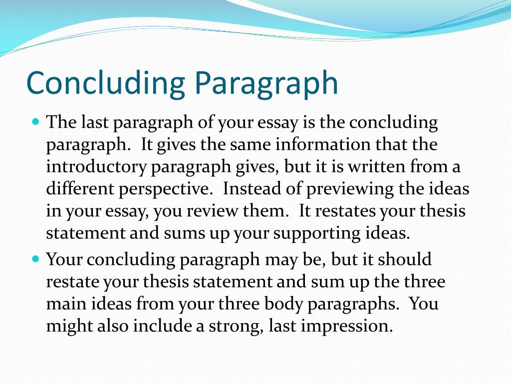 thesis concluding paragraph