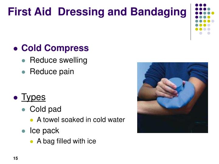 PPT First Aid Dressing and Bandaging PowerPoint Presentation ID5312398