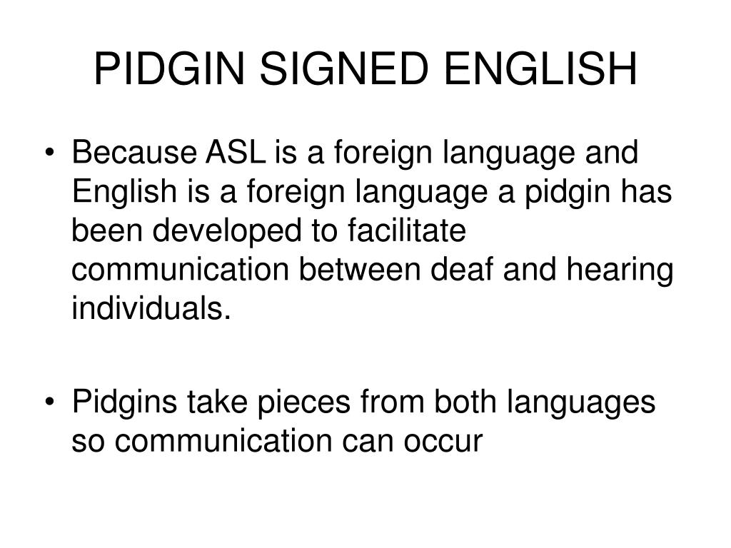 learn pidgin sign language learn pidgin sign language