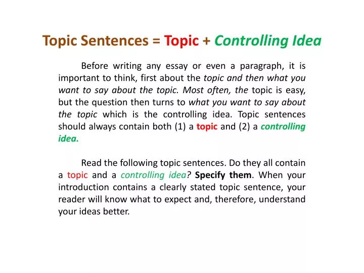 ppt-topic-sentences-topic-controlling-idea-powerpoint-presentation-id-5312936