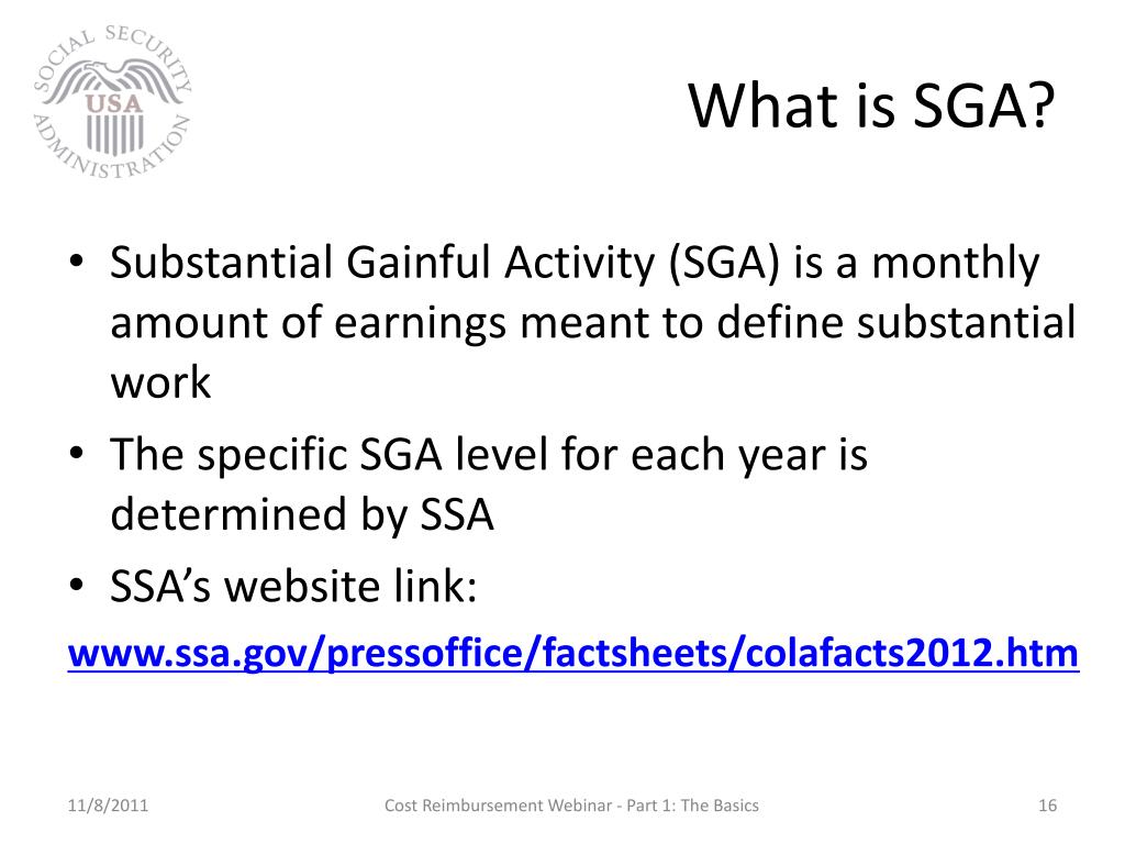 PPT The Social Security Cost Reimbursement Program PowerPoint